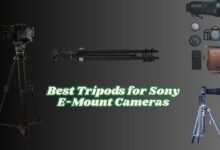 Best Tripods for Sony E-Mount Cameras