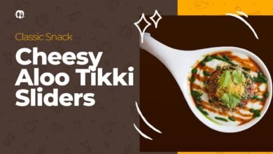 Cheesy Aloo Tikki Sliders (2)