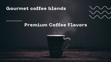 Gourmet coffee blends