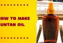 How to Make Suntan Oil