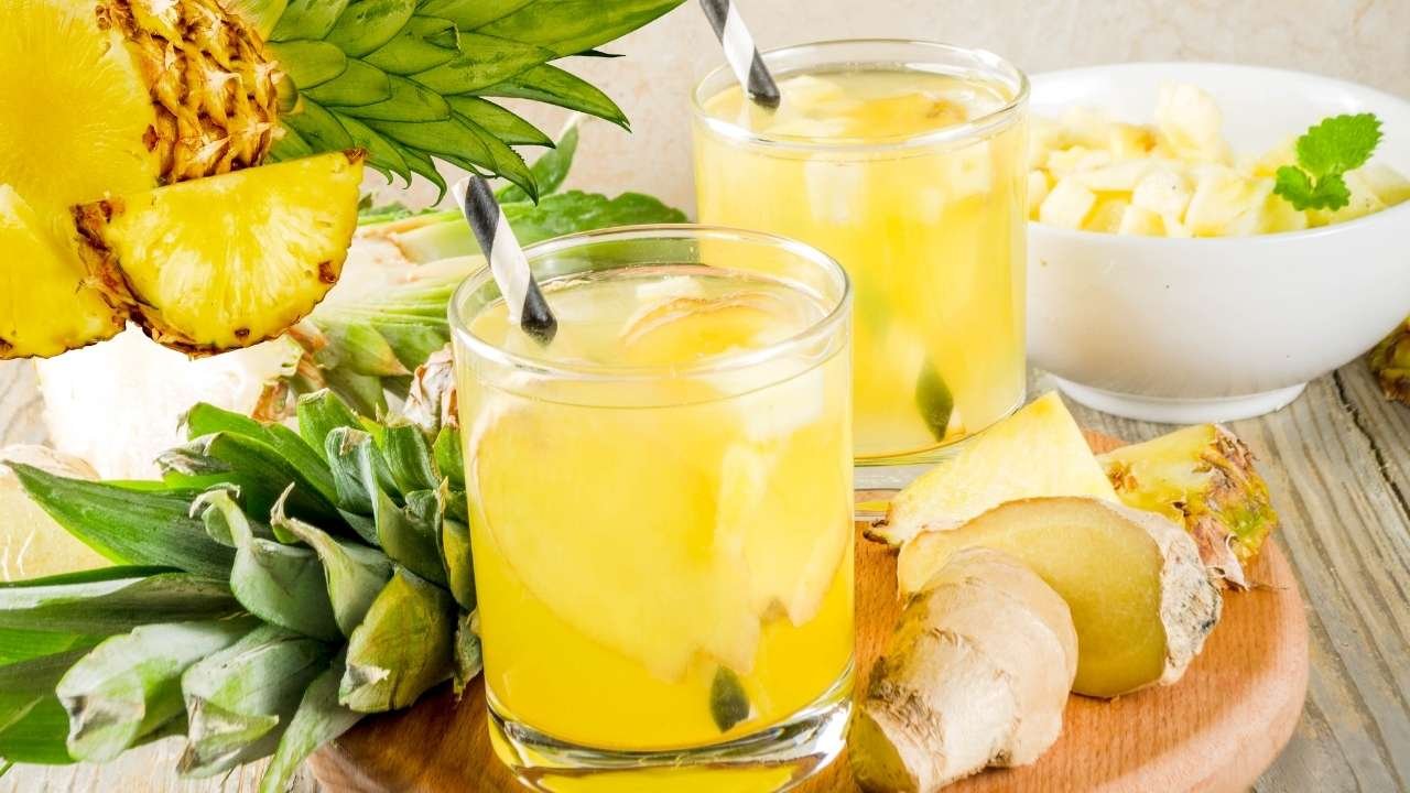 Pineapple Ginger Fizz Pineapple Ginger Fizz Easy Mocktail Recipes