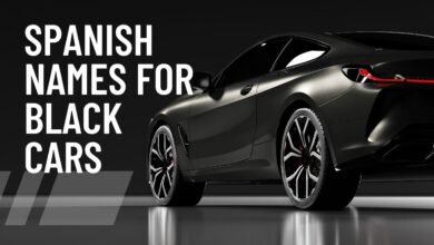 Spanish Names for Black Cars