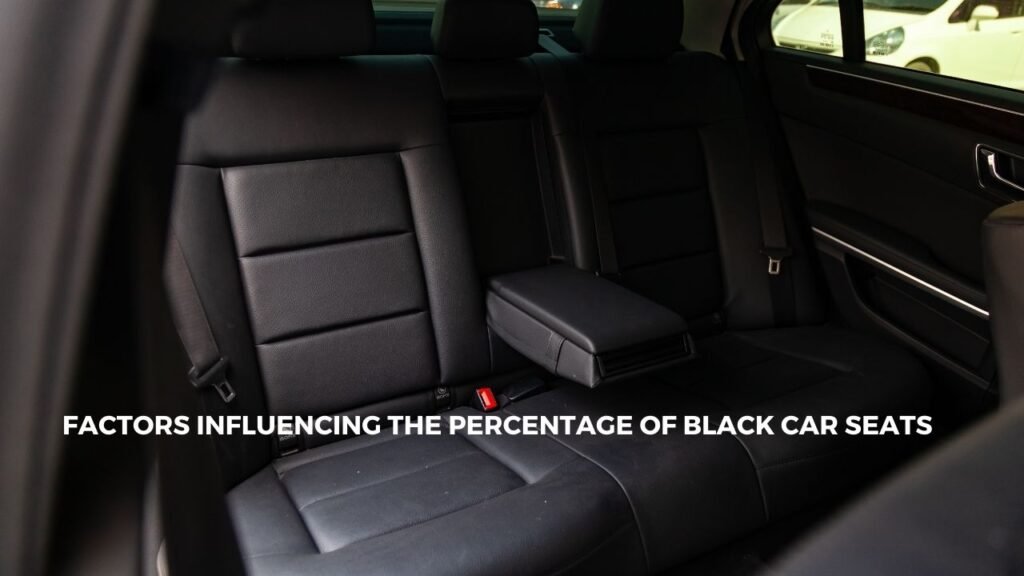 Factors Influencing the Percentage of Black Car Seats