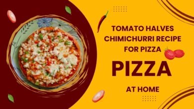 Tomato Halves Chimichurri Recipe for Pizza