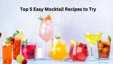 Top 5 Easy Mocktail Recipes to Try