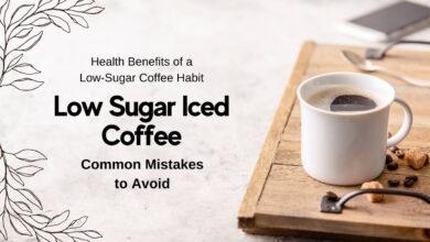 Low Sugar Iced Coffee Recipe